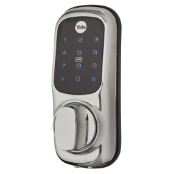 Yale Keyless Connected Ready Smart Lock - No Module - Polished Chrome - YD-01-CON-NOMOD-CH