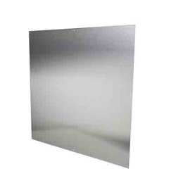 Altro Stainless Steel Kick Plate - Half Door Panel - 900 x 900 x 1.2mm - 8 Screw Holes - Satin