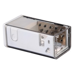 Integral LED Soldering Free End to End Connector for 12 x 17mm Side Bend Neon Strip Light