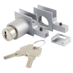 Barrier Supra Sliding Door Lock and Key Kit - Keyed Alike - 6-8mm Glass Doors