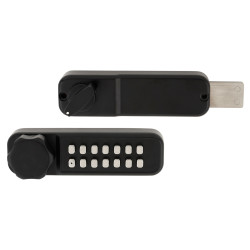 Borg BL2615 External Marine Grade Easicode Pro Horizontal Deadbolt Push Button Code Lock - Black