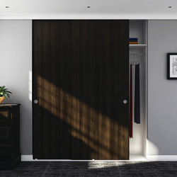 Klug Double Wardrobe Top Sliding Door Track - 2000mm Track - 30kg Max Door Weight