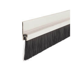 Brush Strip - H5.25 - 3000mm Length - Brush Size 25mm - Satin Aluminium
