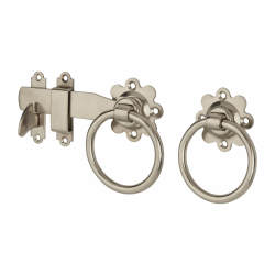 GateMate Heavy Duty Ring Gate Latch - 150mm Throw - 316 Stainless Steel