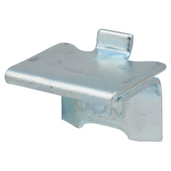 Altro Heavy Duty Raised Bookcase Clip - Bright Zinc Plated - Pack of 10