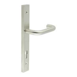 CRES by Frelan CR-106 uPVC Multipoint Door Handle - 92mm c/c - Satin Stainless Steel