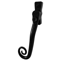 Mila Heritage Monkey Tail Locking Espagnolette Casement Window Handle - Left Hand - Heritage Black