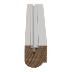 Timber Staff Bead - 24 x 20mm - 3000mm Length - Primed White - Pack of 10