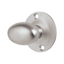 Oval Spline Turn - Satin Chrome