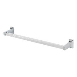 Croydex Sutton Square Towel Bar - 50 x 481 x 71mm - Polished Chrome