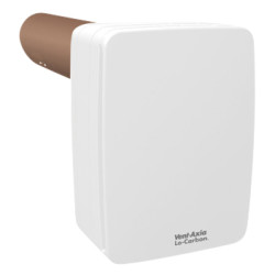 Vent Axia Lo-Carbon Tempra L 443311 Heat Recovery Unit Humidity Sensor, Timer & Pull Cord - White