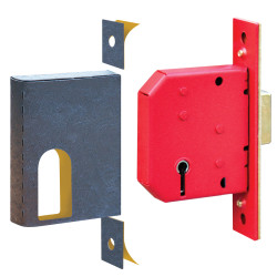 Exitex Universal Intumescent Kit for BS Deadlocks - FD30 & FD60 - 64-76mm Backset