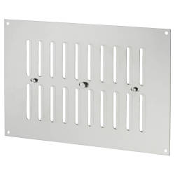 Altro Hit & Miss Vent - 242 x 165mm - Satin Chrome