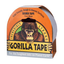 Gorilla Super Strong Duct Tape - 48mm x 11m - Silver