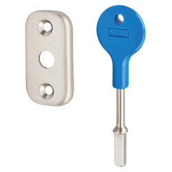 Altro Security Conversion Pack for Tubular Bathroom Deadbolt - Satin Chrome