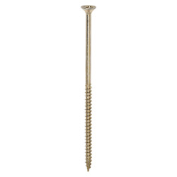 TIMCO Classic Pozi Countersunk Wood Screws - 6.0 x 130mm - Yellow Zinc - Pack of 100