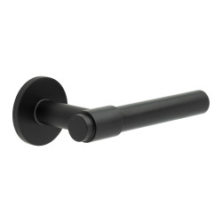 CRES by Frelan Black Fixed Dead Door Handles on Round Rose - CR-103 Range