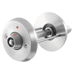 Anti-Ligature Barricade Bathroom Turn & Release - 55mm Diameter - Satin Stainless Steel