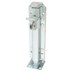 Garage Foot Bolt - 210 x 51 x 16mm - Zinc Plated