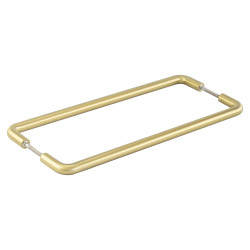CRES by Frelan Satin Brass 19mm D-Bar Door Pull Handle - B2B - 425mm c/c