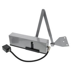 Briton 996 Electromagnetic Fire Door Closer - Power Size 5 - Fig 66 - Silver