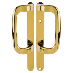 Trojan uPVC Patio Dummy Door Handle - Gold