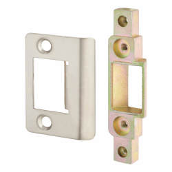 Adams Rite 4710 Screw Cylinder Deadlatch Armour Strike - Stainless Steel