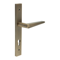 CRES by Frelan CR-107 uPVC Multipoint Door Handle - 92mm c/c - Antique Brass