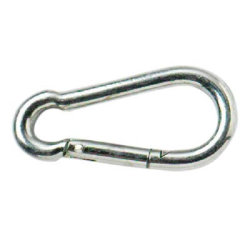 Carbine Hook - M6 - Steel - Pack of 10