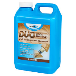 Bond It Duo PVA Wood Glue - 2500ml - Clear