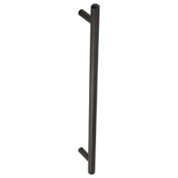 Burlington by Frelan Dark Bronze 20mm T-Bar Door Pull Handle - Screw Fix - 425mm c/c - Belgrave Range