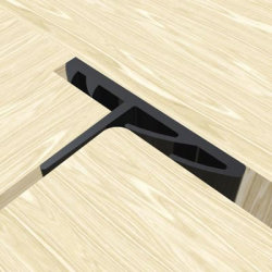 Norsound 710SR Perimeter Seal - 2100mm Length - Black - Pack of 5