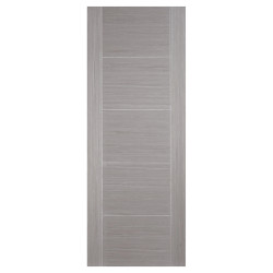 LPD Vancouver 5 Panel Pre-Finished Solid Internal Door - 1981 x 686 x 35mm - Grey