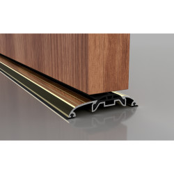 Stormguard SG100 Threshold - 2000mm Length - Inward/Outward Opening Doors - Gold Anodised