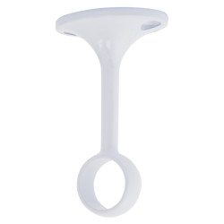 Rothley 19mm Hanging Rail Centre Bracket - White