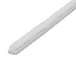Exitex Sash Window Plain Pile Carrier - 2200mm Length - 4.5mm Pile - White