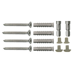 Fischer WBP1 Washbasin with Pedestal Fixing Kit - 8 x 60mm - Pack of 2