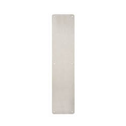 Altro Stainless Steel Plain Finger Plate - 450 x 100 x 1.5mm - Satin