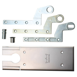 DORMA BTS75V Accessory Pack - Single Action - Satin Stainless Steel