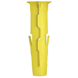 Rawlplug UNO Wall Plug - 5 x 24mm - Yellow - Pack of 96
