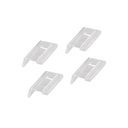 elfa Drawer Basket Tower - Ventilated Mesh Drawer Stopper - Translucent - Pack of 4