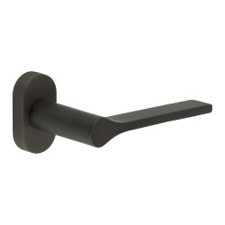 CRES by Frelan CR-105 uPVC Multipoint Door Handle on Oval Rose - Dark Bronze