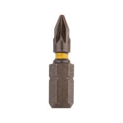 Reisser Torsion Driver Bits - Pozi - PZ1 - 25mm Length - Pack of 2