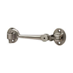 Hampstead Heavy Duty Cabin Hook & Eye - 100mm Length - Satin Nickel