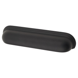 Crofts & Assinder Calgary Cabinet Cup Handle - 128mm Centres - Matt Black