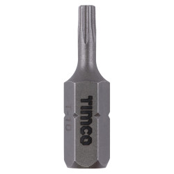 TIMCO Steel Driver Bits - Torx - T10 - 25mm Length - Pack of 10