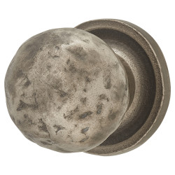Carlisle Brass FingerTip Design Hammered Ball Cabinet Knob - 32mm Diameter - Pewter Effect
