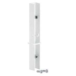 elfa Top Track System - Hanging Wall Bar Extension Adapter - White