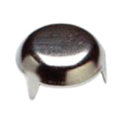 Touchpoint Pronged Furniture Glide - 19mm Diameter - Bright Zinc - Pack of 50