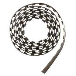 elfa Top Track System - Hanging Wall Bar Cover - 4224 x 19 x 6mm - Graphite